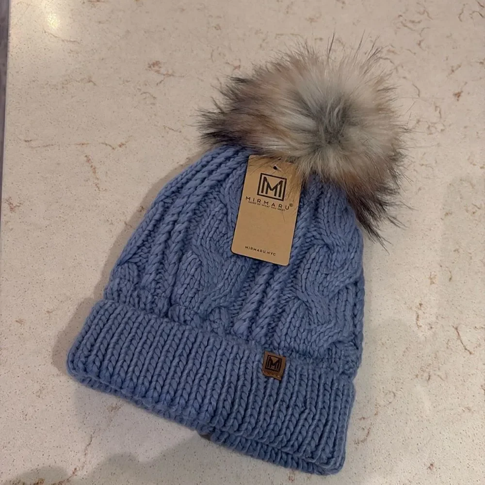 NWT Miramar’s fleece lined toboggan winter hat